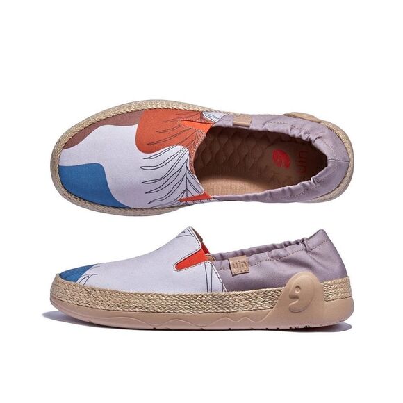 UIN Women's Espadrilles Canvas Walking Casual Shoes(Corner at Backyard Marbella) - Picture 6 of 9